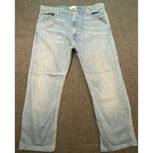 Levi's SilverTab Y2K Mens 42x31 Blue True Boot Baggy Skater‎ Jeans Light Wash